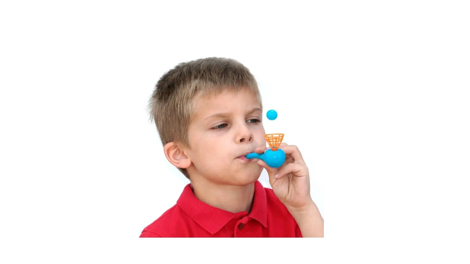 Young boy eating ice cream