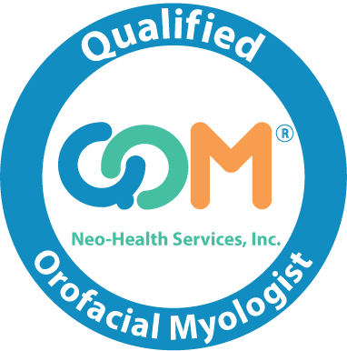Qualified Orofacial Myologist GOM badge